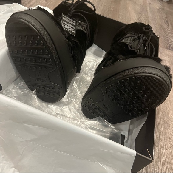 Moon Boot tall Icon black faux fur boots - Picture 11 of 14